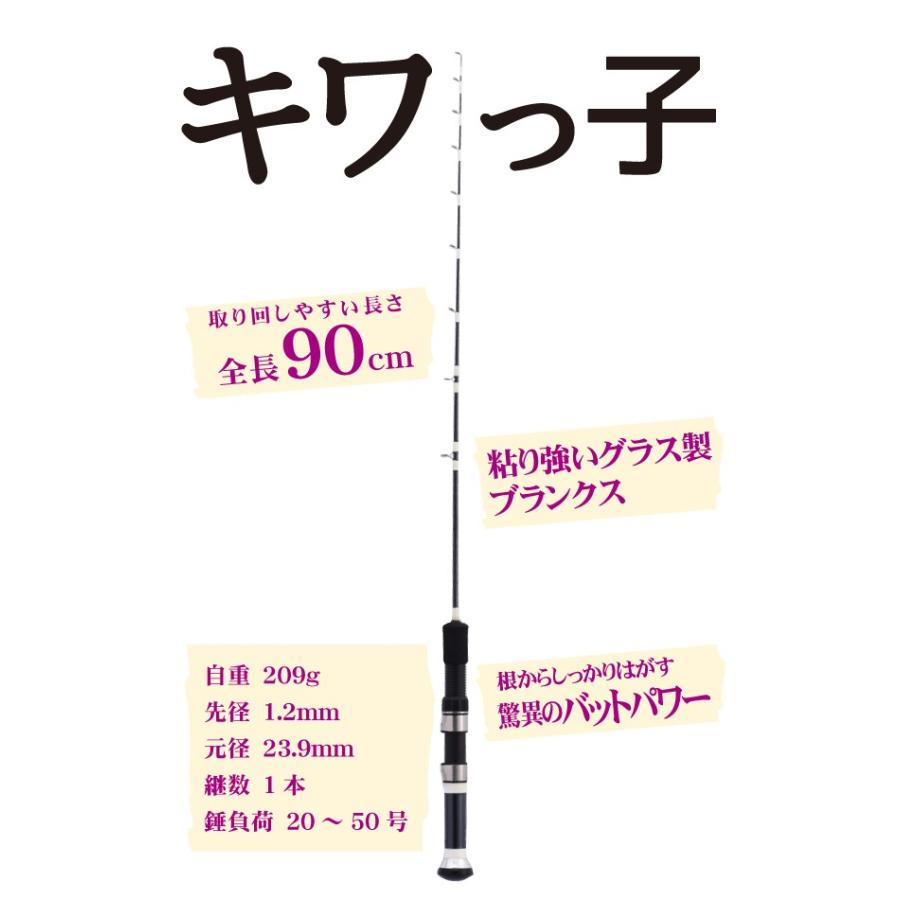 FIVE STAR 防波堤 穴釣り 竿 キワっ子